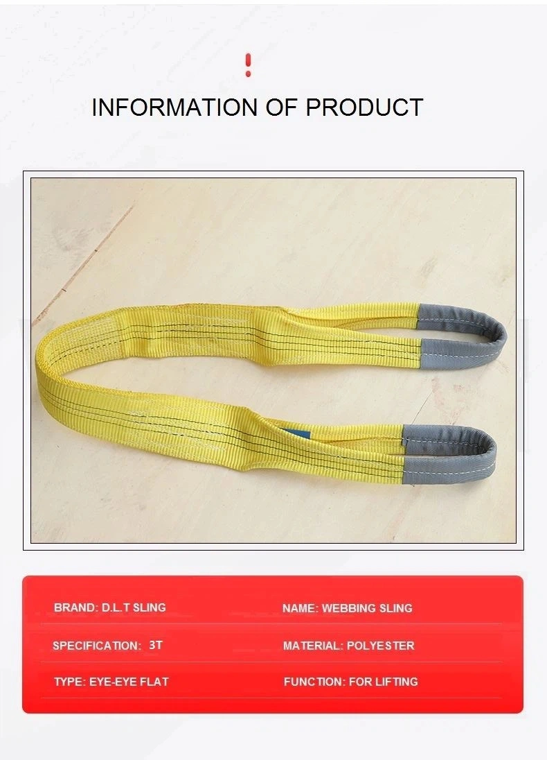 Lifting Webbing Sling Rigging Belt