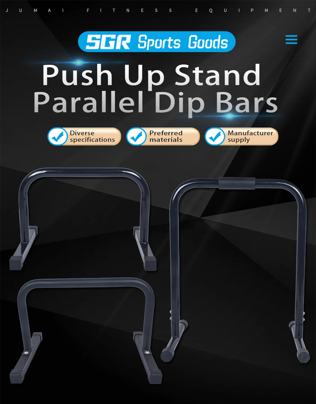 Home Gym Fitness Equipment Push up Stand Pull up Bar