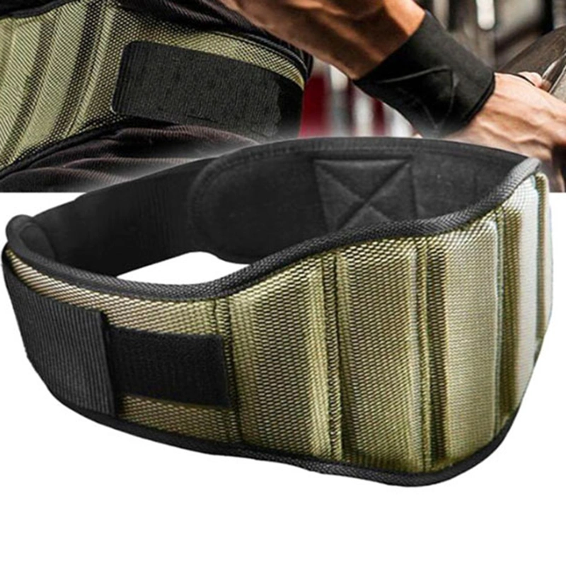 Adjustable Man Waist Trainer Belt for Training, Lifting Weights, Strong Trainer Waist Belt Bl20185