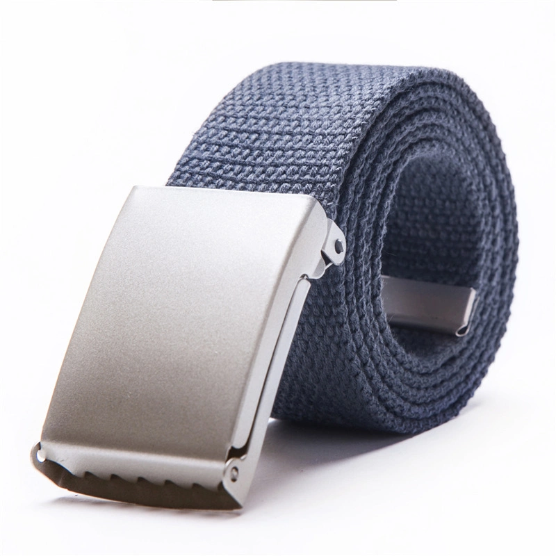 New Combat Canvas Duty Tactical Sport Belt Adjustable Outdoor Hook Loop Waistband Gym Belt