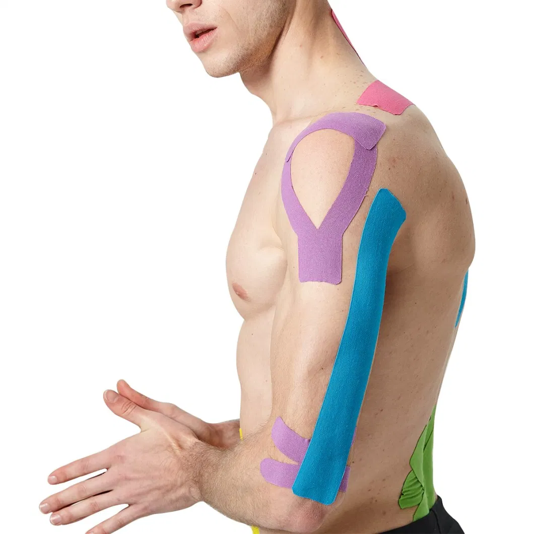 Wholesale Sports Tape Breathable Kinesiology Tape to Support Back Muscles