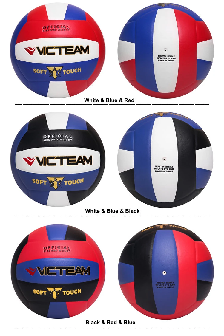 Nylon Wounded Synthetic Leather Volleyball Ball