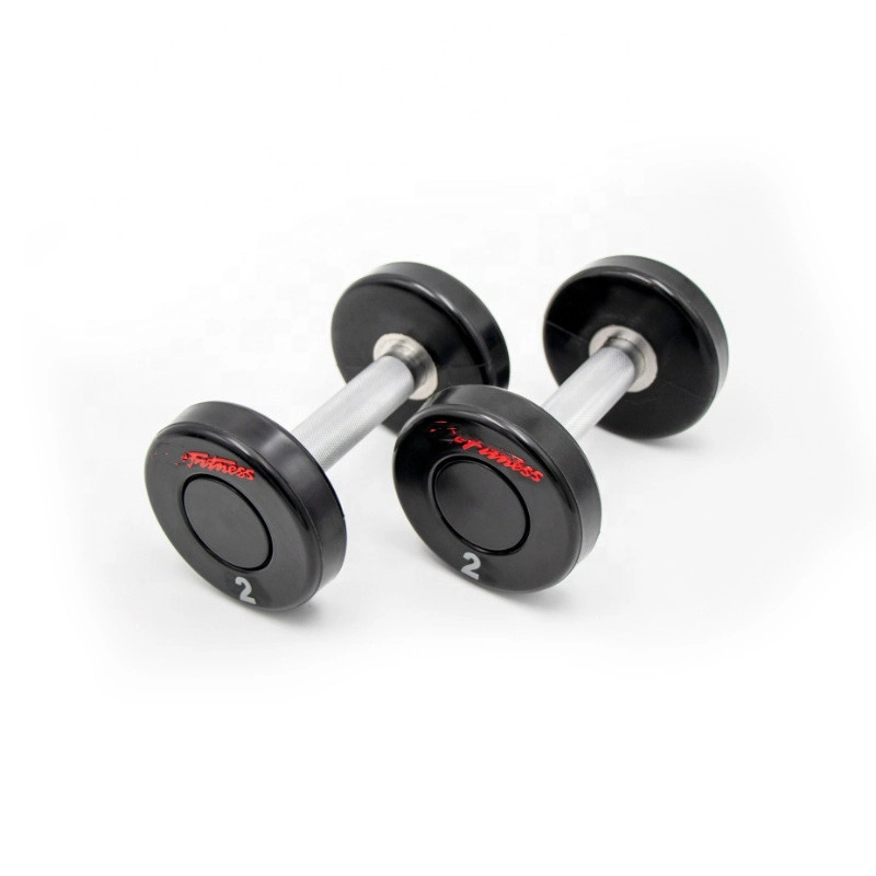 Gym Weight Lifting CPU Round Steel Dumbbells