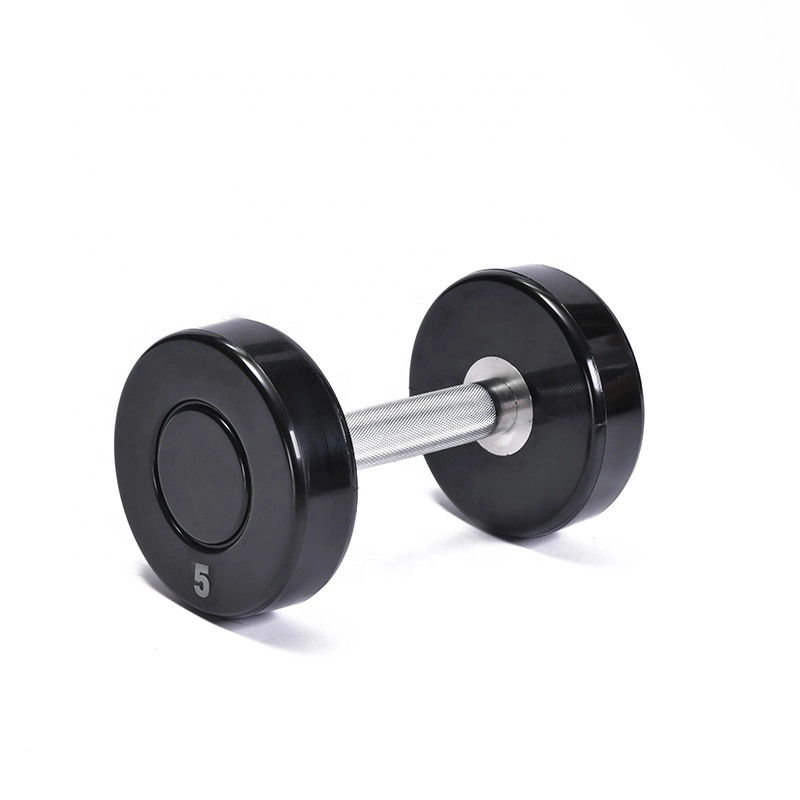Gym Weight Lifting CPU Round Steel Dumbbells