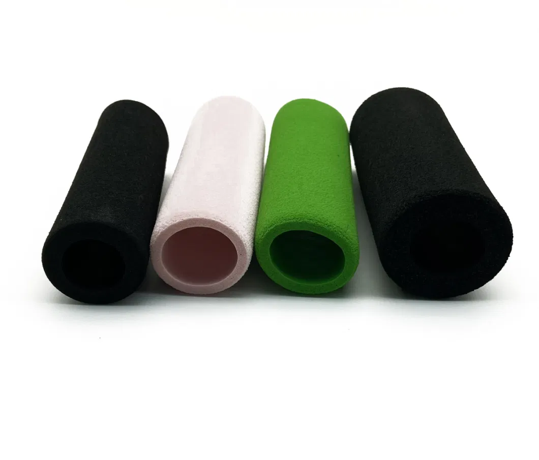Customized Neoprene NBR Rubber Foam Handle Grip for Gym Equipments