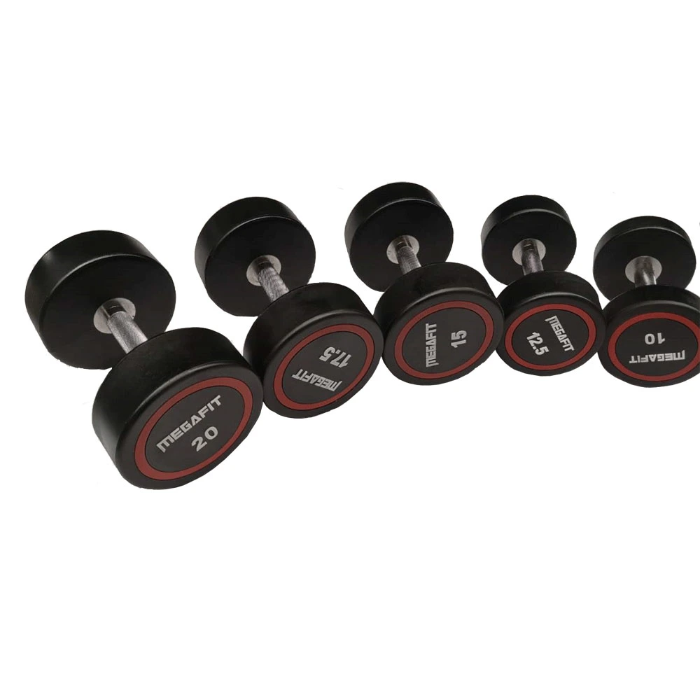 CPU Coated Solid Steel Cast Dumbbells for Muscle Training Full Body Workout, Home Gym/OEM