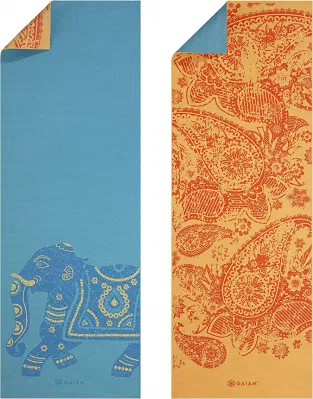 Reversibile Extra spesso non scivolamento esercizio attrezzature sportive Fitness Yoga Tappetino