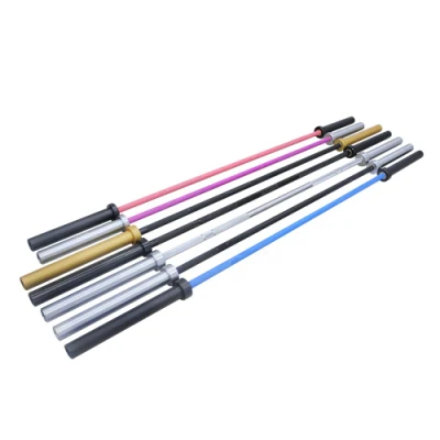  Attrezzature per palestra di alta qualità sollevamento pesi Barbell Bar Barbell Rubber Barbell