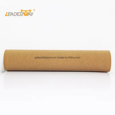  Hot Sell esercizio domestico Premium qualità Logo personalizzato non-Slip Naturale Tappetino yoga Cork