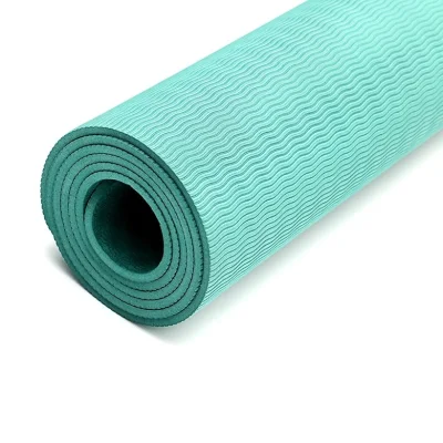  All&prime;ingrosso Yoga Mats Teal originale Eco friendly gomma naturale pieghevole Palestra yoga Mat
