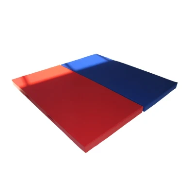  Factory Wholesale Custom Foldable Ginnastica crash Mats Landing buona qualità Schiuma pieghevole palestra Mats ginnastica tappetino