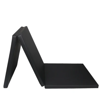  Tri-Fold 2.4&quot; di spessore ginnastica Tumbling Mat Home palestra stretching esercizio Tappetini per palestra ripiegati