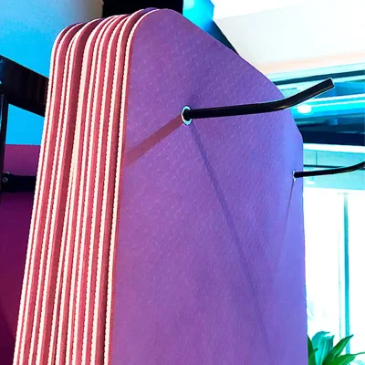  Tappetino yoga 10mm Hangable Extra large and Extra spessi non Esercizio di scivolamento e tappetino Fitness Yoga con banda