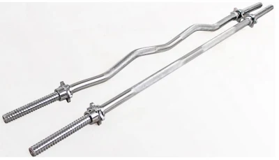  Bodybuilding palestra Straight curved Barbell Bar