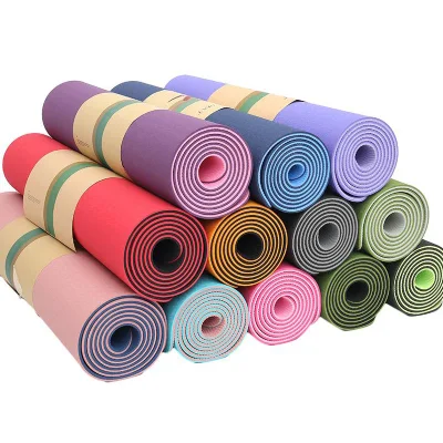  Palestra biologica migliore esercizio Fitness Ginnastica pieghevole 6 mm yoga Mat