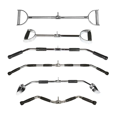  Attrezzature da palestra, attrezzature sportive, attrezzature fitness, Body Building, Lat Bar, Barra tricep, barra macchina di alta qualità, collegamento cavo