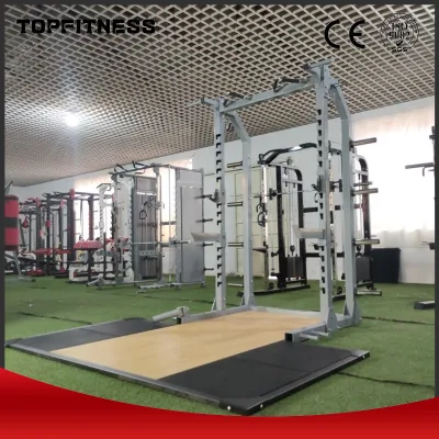  Rack per palestra commerciale con montaggio a parete, pull-up multifunzionale Rack regolabile per squat per fitness bar