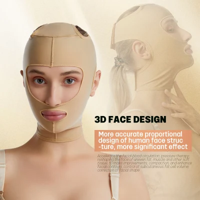  Vendita a caldo viso V Shaper viso dimagrimento bendaggio rilassamento Lift Profilo del nastro sollevato Riduci il profilo a V a doppio canale Sollevare