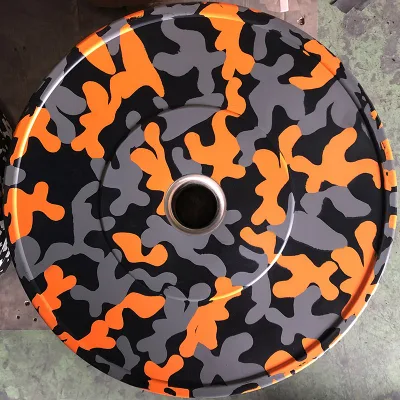  Cina fornitori Cross Fitness Weighlifting Bumper Color Coded peso gomma Piastre di protezione in gomma con tinta palestra