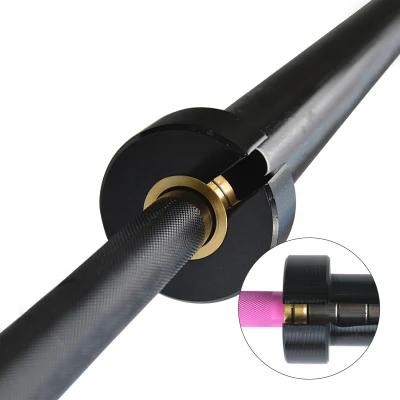  Fitness palestra attrezzatura Factory Commercio all&prime;ingrosso Prezzo concorrenza formazione pesi neri Barbell Bar con diversi colori Cerakote personalizzati