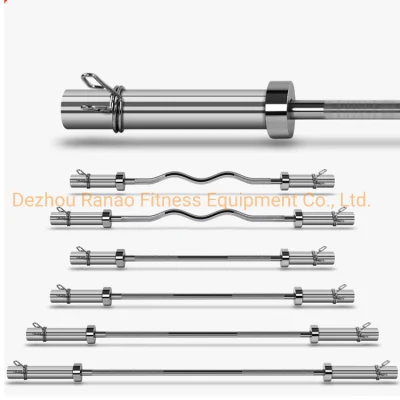  Attrezzature fitness sollevamento pesi Chromed Oly Barbell Bar/Oly Barbell/Barbell Bar Per la palestra