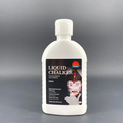  200 ml Custom Color liquido a mano secco sollevamento arrampicata gesso Chalk fornitore di articoli sportivi magnesio palestra Chalk Crossfit