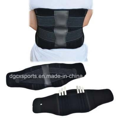  Supporto lombare in neoprene con doppia trazione per postura