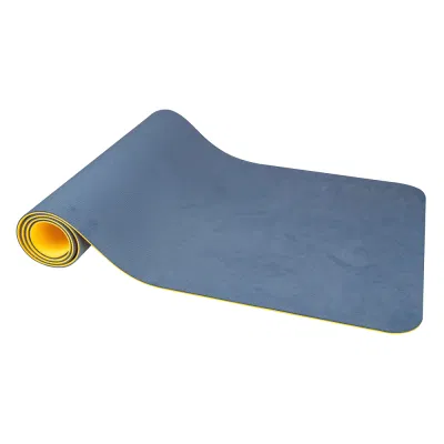  Esercizio di Vendita a caldo Logo personalizzato non Slip Stampa spessa naturale Tappetino yoga TPE