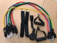  Uso domestico allenamento tubo Set 11 pezzo Resistance Band