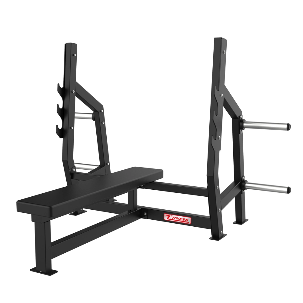 Weight Bench Press Flat Bench with Barbell