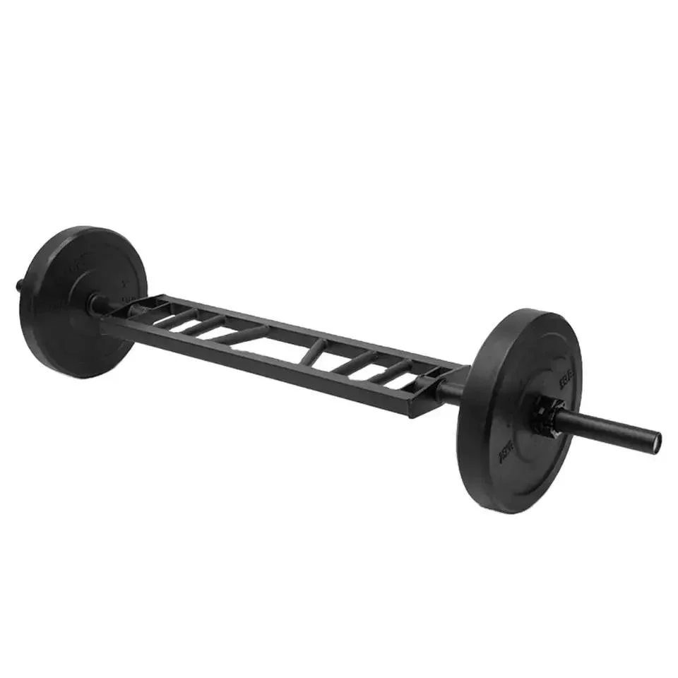Fitness Equipment Gym Weight Lifting Barbell Black Swiss Bar