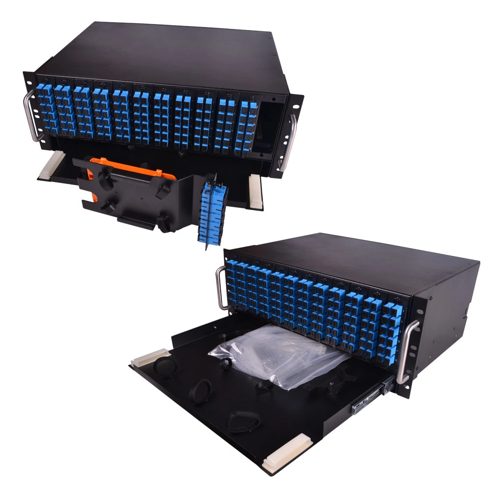 Hot Sale 144 Core FTTH High Density Fiber Optic Distribution Frame ODF