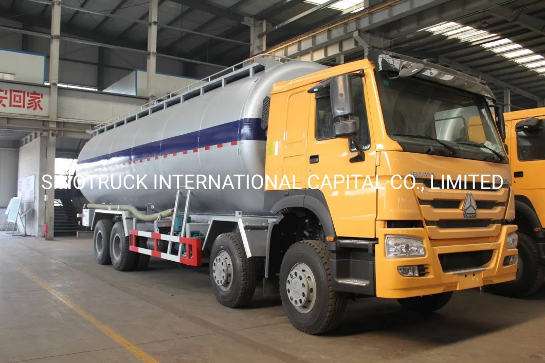 2/3/4 Axles Powder Material Transport Bulk Concrete Cement Truck for Sale