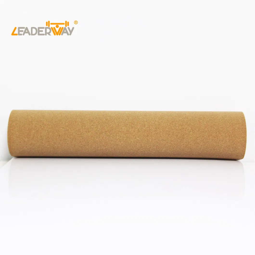 Hot Sell Home Exercise Premium Quality Custom Logo Non-Slip Natural Cork Yoga Mat