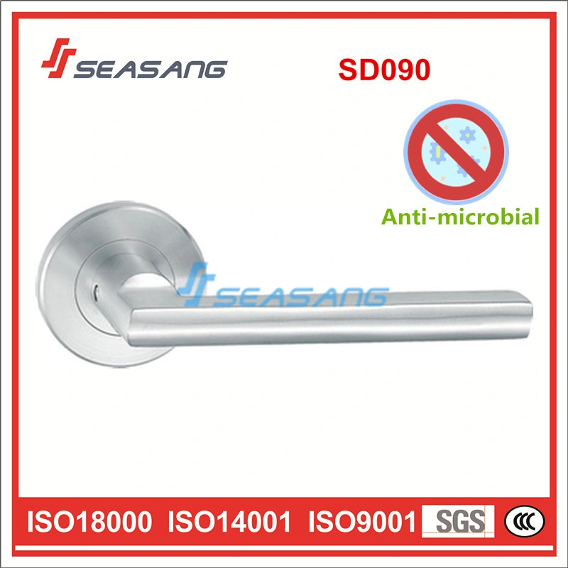 Anti-Microbial Stainless Steel Door Handle SD090 Made in China