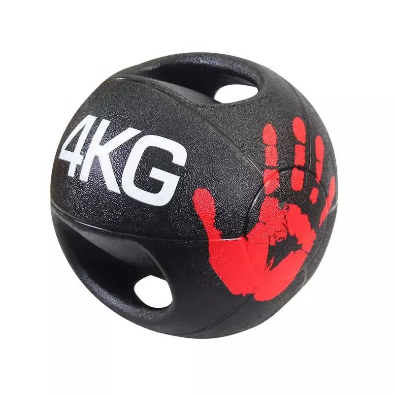 Adjustable Sport Double Handle Rubber Solid Gravity Ball