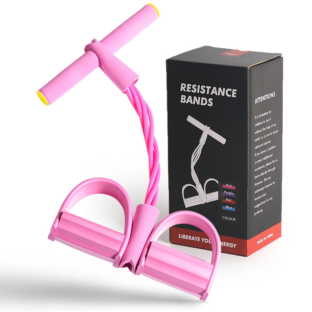 Exercise Tube Gym Training Workout Fitness Yoga Resistance Band