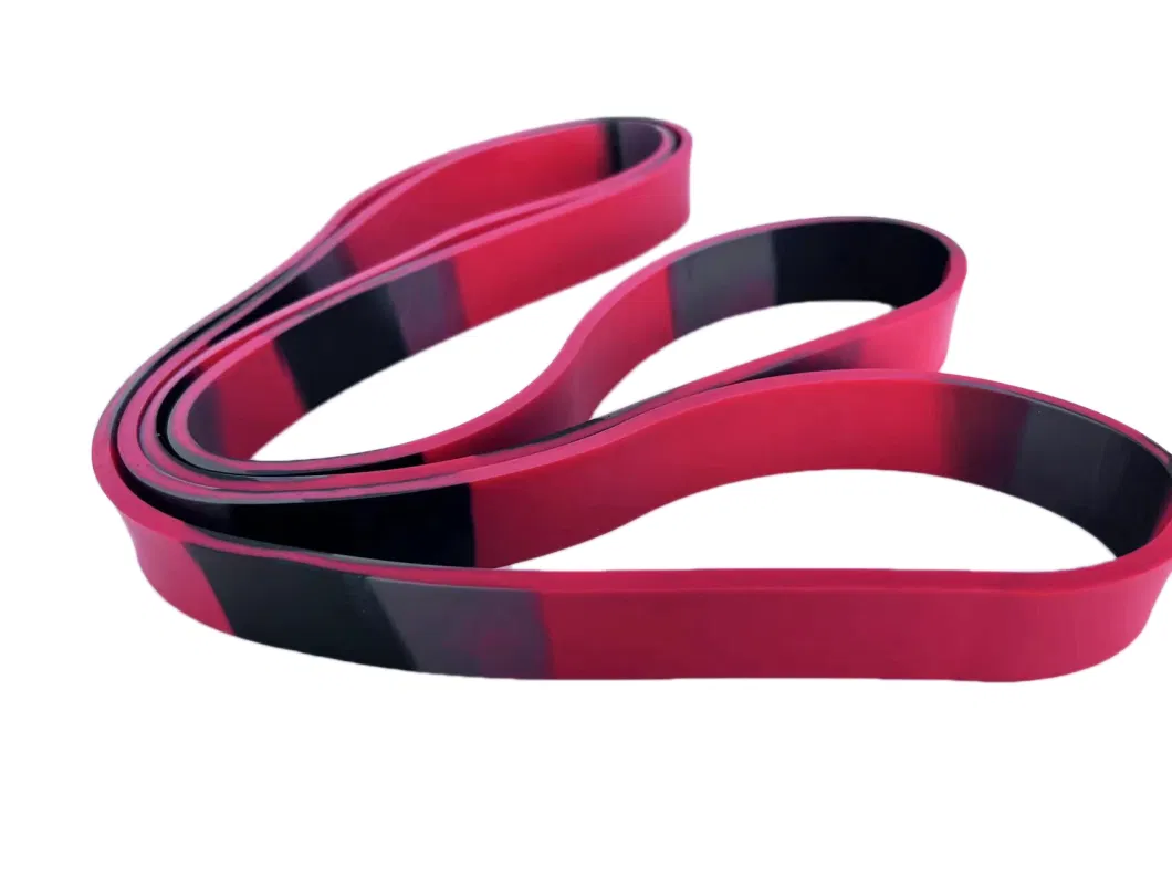 Ttcz Workout Bands for Exercise Gym Exercise Long Adjustable Custom Printed Fitness Loop Latex Resistance Band
