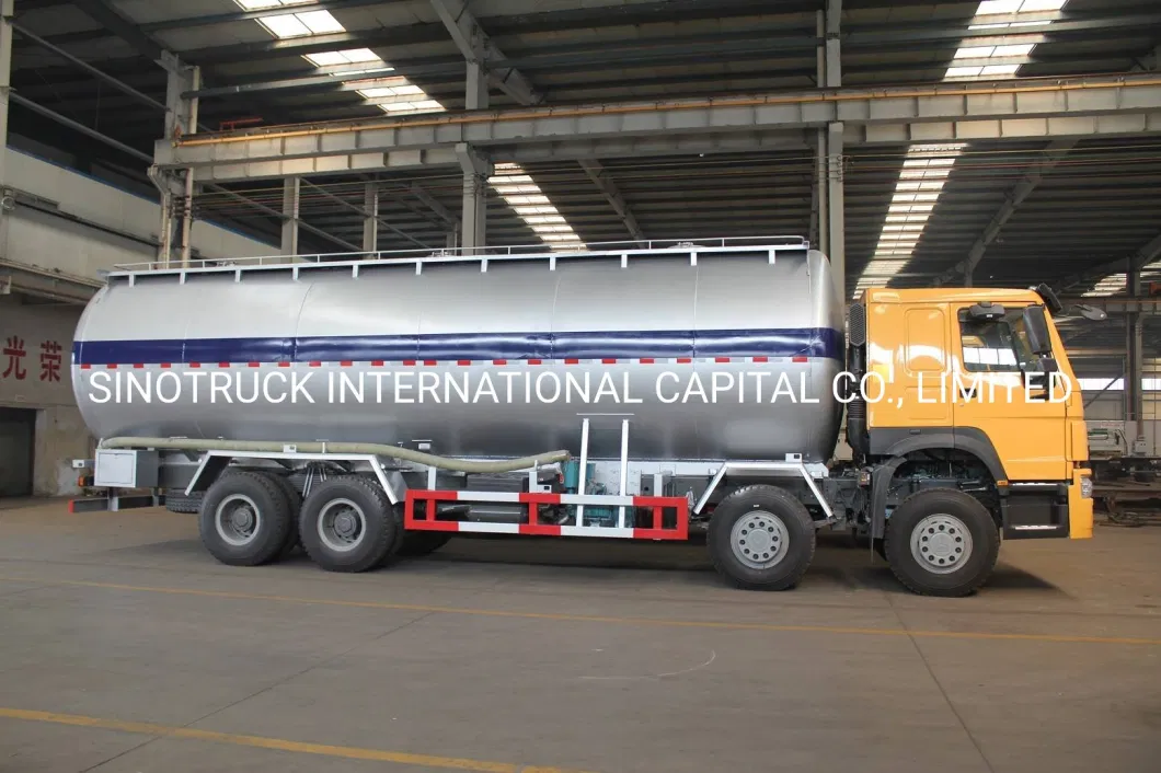 2/3/4 Axles Powder Material Transport Bulk Concrete Cement Truck for Sale