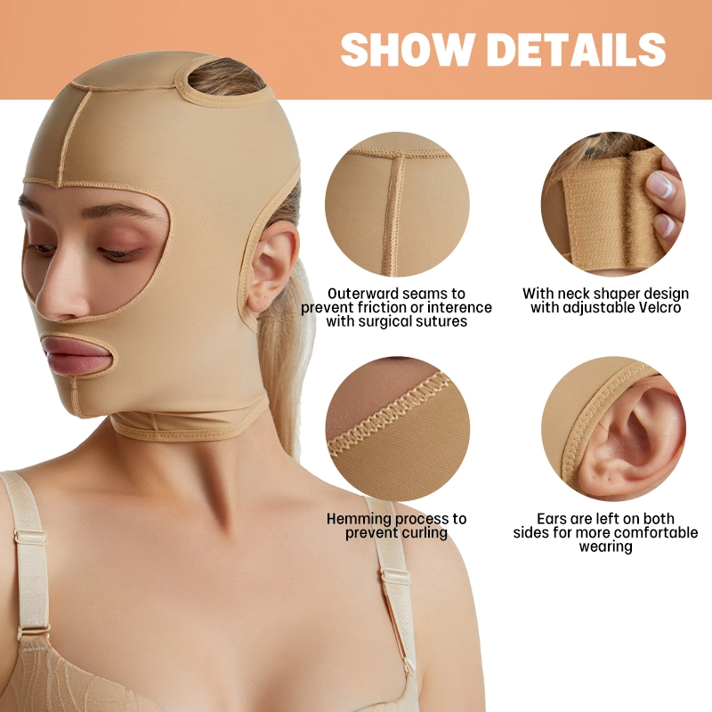 Face Lifting Slimming Belt Facial Cheek V Shape Lift up Thin Mask Strap Face Line Bandage