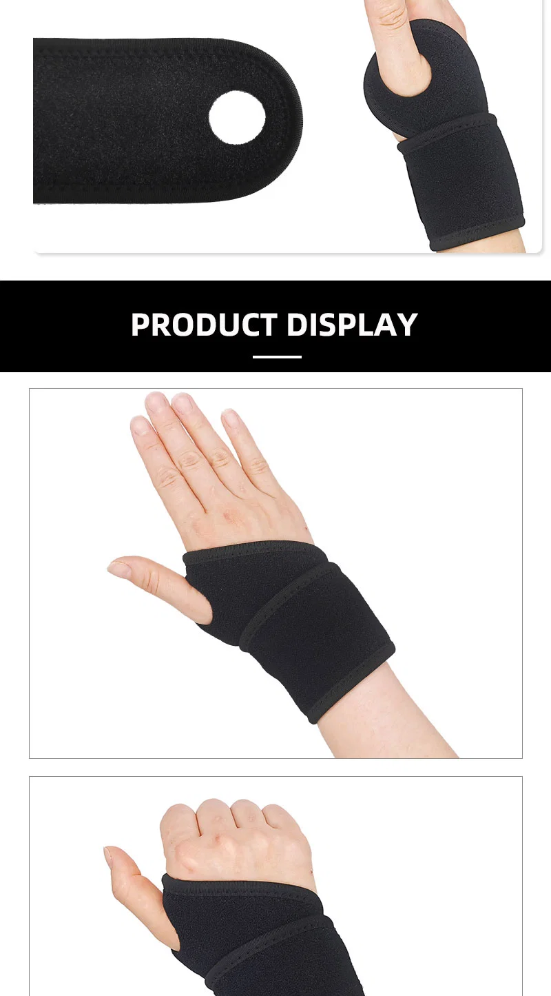 Fashion Soft Gel Thumb Hand Wrist Support Compression Gym Wrist Support