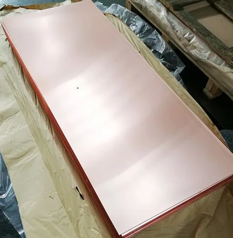 Copper Sheets for Sale Copper Coils Grade C11000 C12200 Thickness 0 15mm 8 0mm Tia Surface Plate Balance Pure Hong Package DIN