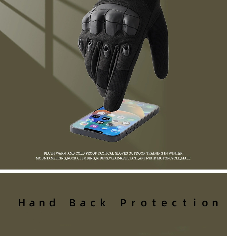 Glove Manufacturer High Quality Hand Protection Outside Training Exercise Great Grip Motocycling Riding