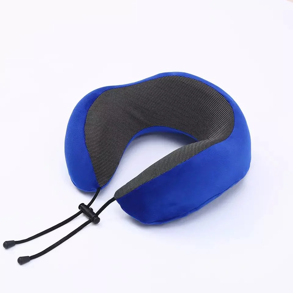 Airplane Portable Cushion U Shape Neck Pillows Soft Rebound Memory Foam Pillow