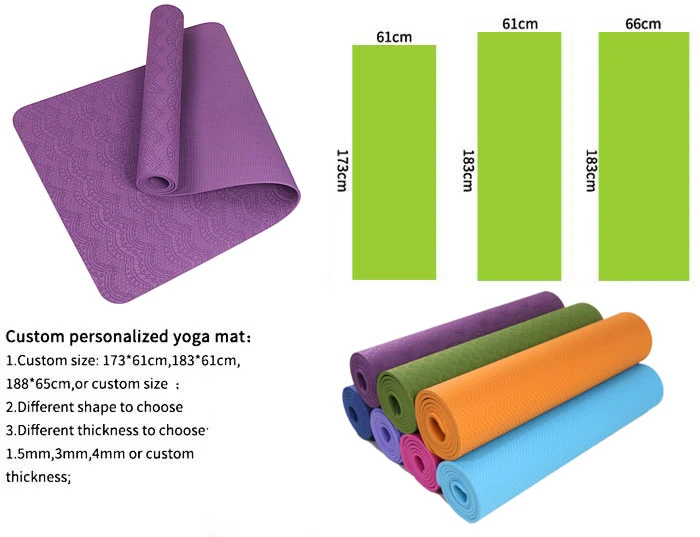 Non-Slip Waterproof Cork Eco-Friendly Yoga Mat for Gymnastics Fitness