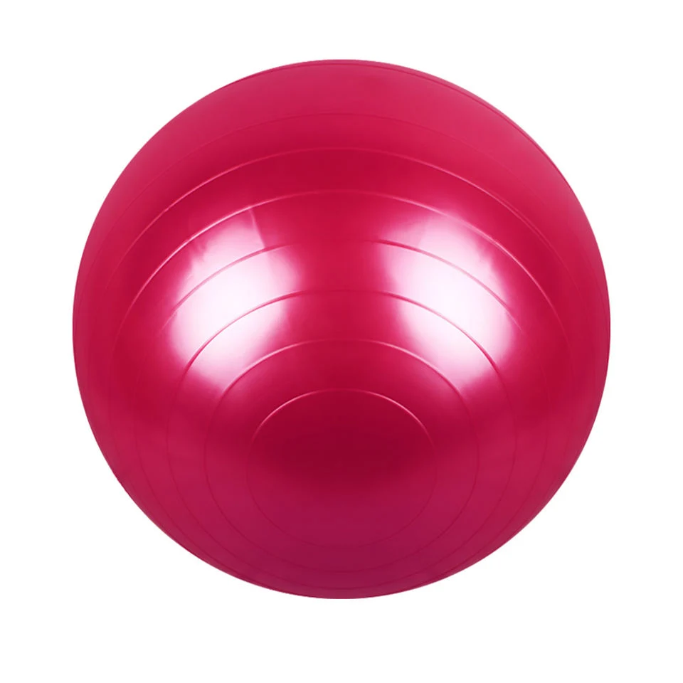 Eco-Friendly Custom Printed 65cm Anti-Burst PVC Gym Fitness Massage Exercise Yoga Ball