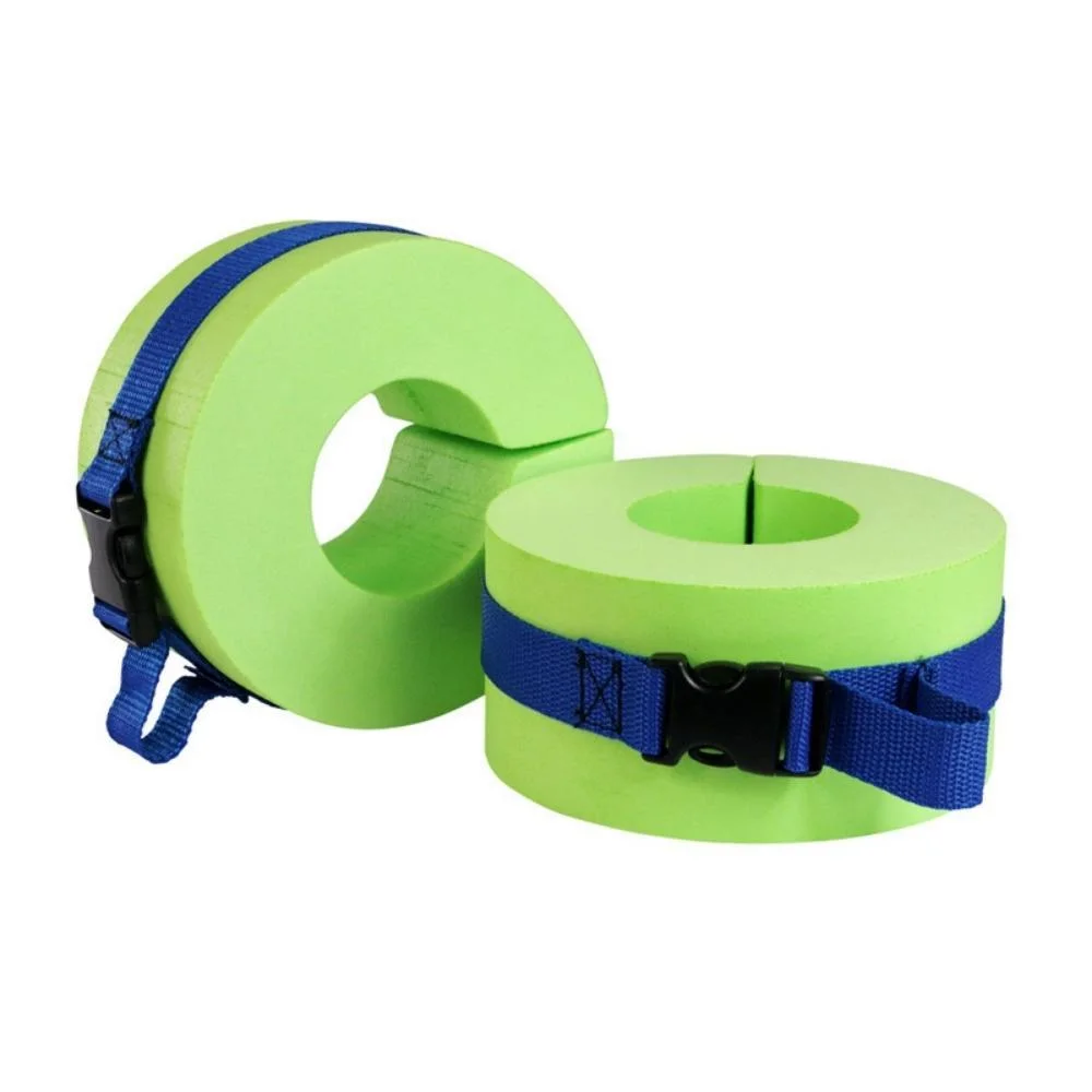 2PCS Resistance Water Ankles Belt Aquatic Cuffs Exercise Float Ring Pool EVA Swimming Training for Kids Adult Bl19708