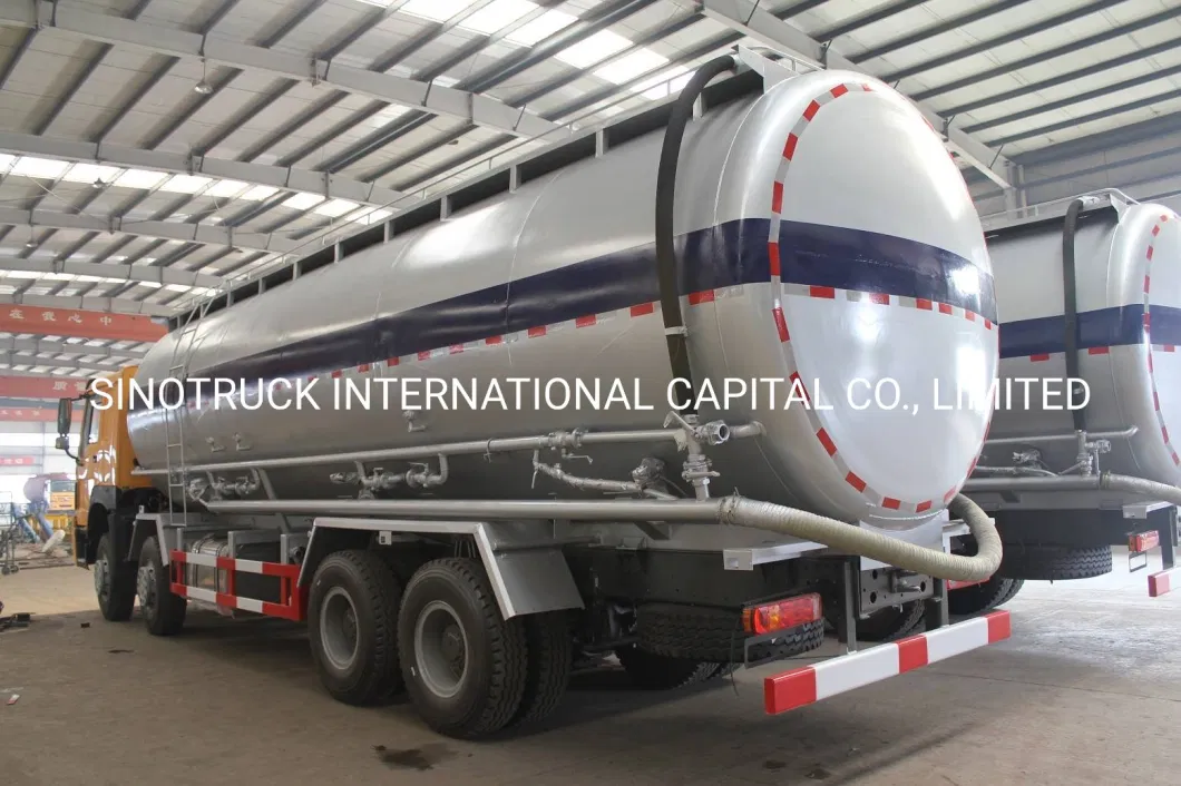 2/3/4 Axles Powder Material Transport Bulk Concrete Cement Truck for Sale