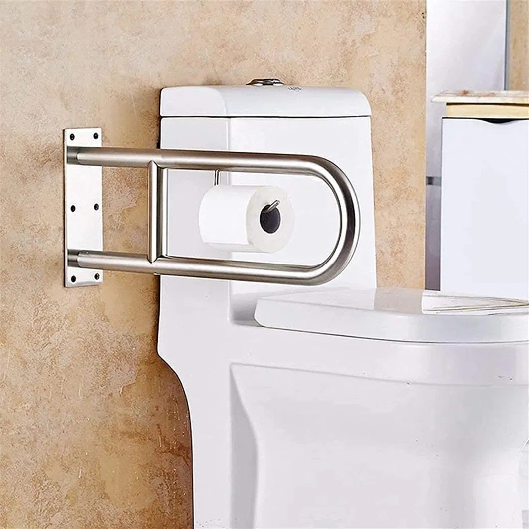 Stainless Steel Bath Grab Bars U Shaped Grab Bar for Toilet