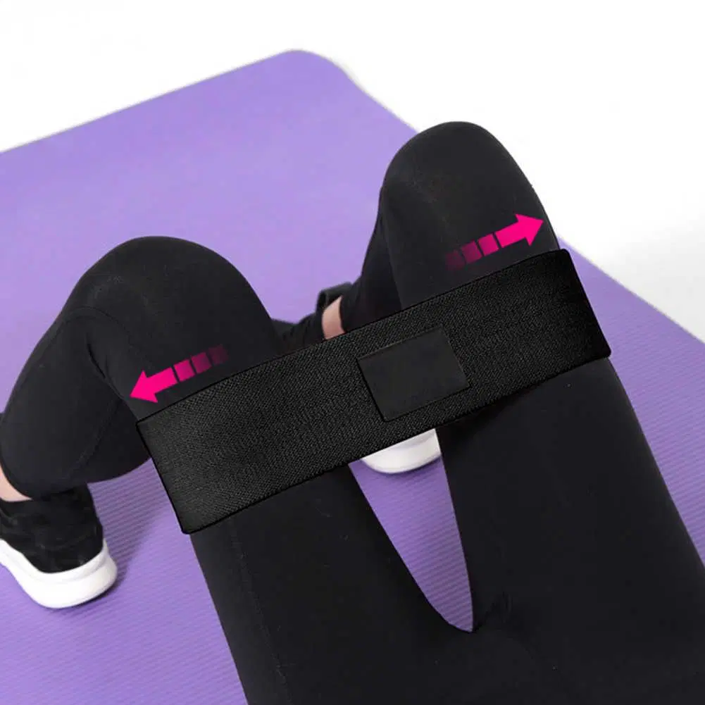 Metal Handles Yoga Supplies Cute Resistance Rubber Bands